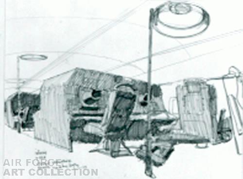 INTERIOR T-43A STUDENT NAVIGATIONAL PANELS